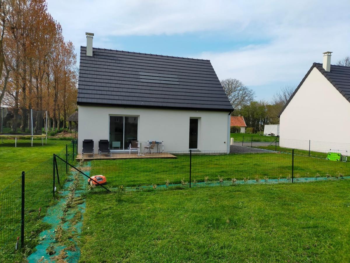 Maison Individuelle Neuve Plein Pied Avec Terrasse Et Jardin Clos 10Minutes A Pied De La Plage Quiberville Exterior foto